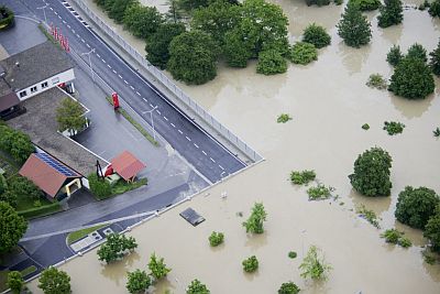 Hochwasserschutz Foto: Bundesheer/KERMER