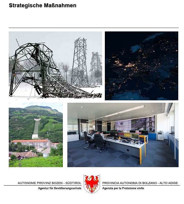 Blackout-Vorsorge in Südtirol