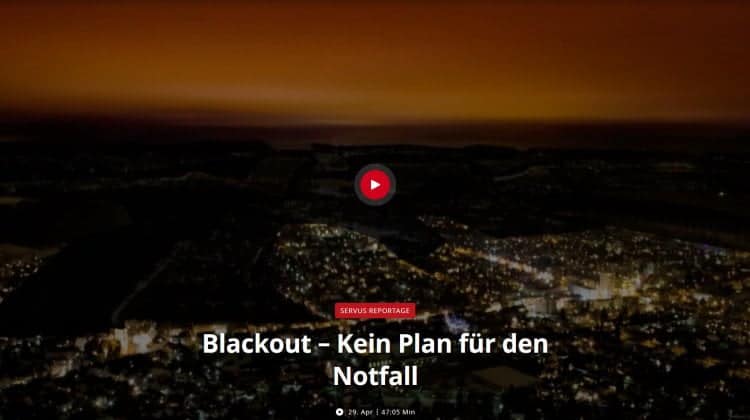 Blackout – Kein Plan für den Notfall