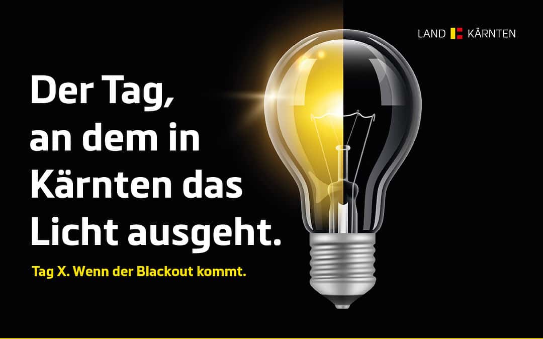 #KärntenTagX – Der Tag, an dem in Kärnten das Licht ausgeht